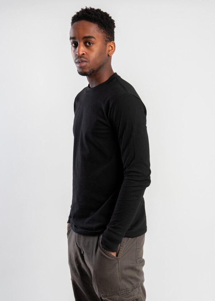 Black Long Sleeve T-Shirts - Image 3