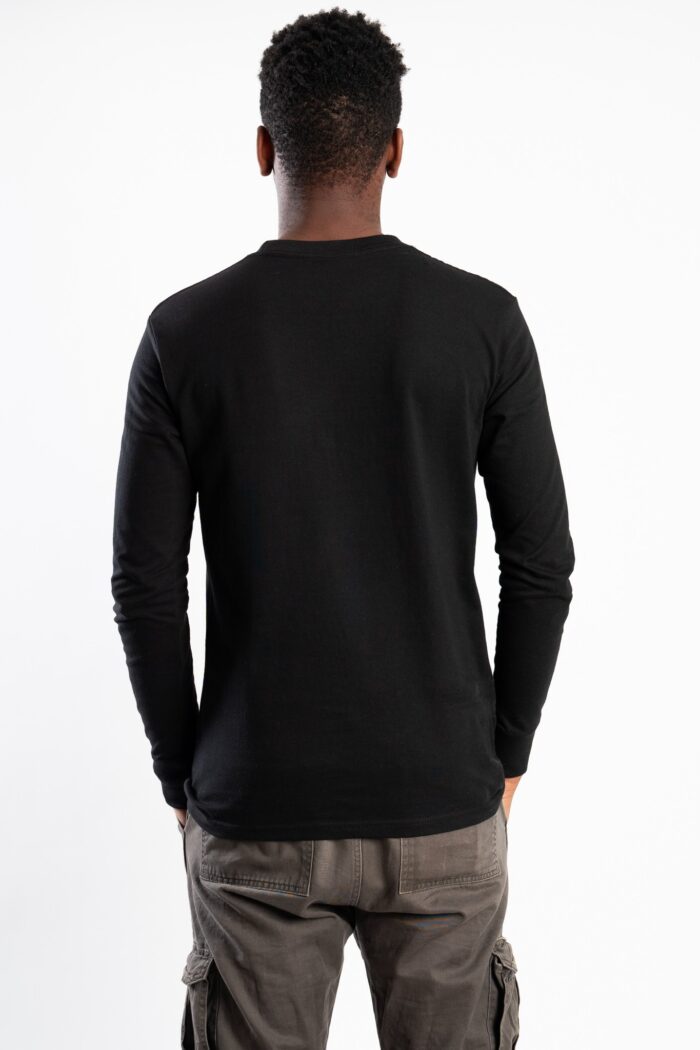 Black Long Sleeve T-Shirts - Image 2