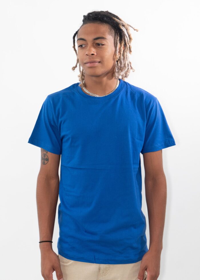 Royal Blue 100% Polyester T-Shirt