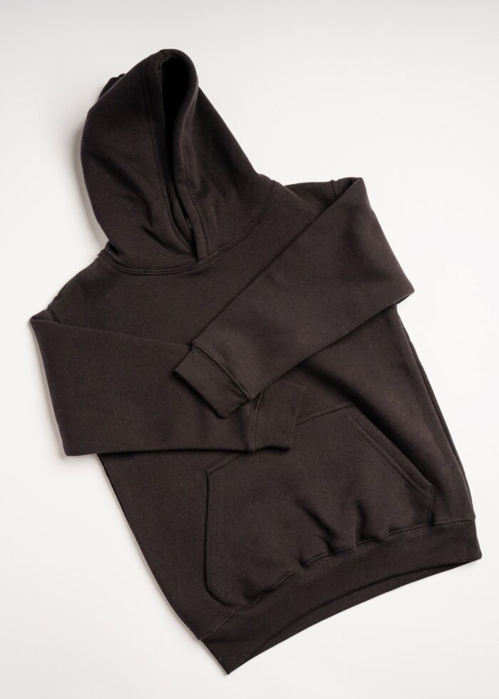Black Heavy Blend Kids SweatShirt - Image 2
