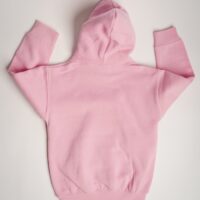 Light Pink Heavy Blend Fleece Kids SweatShirt - Image 3