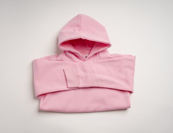 Light Pink Heavy Blend Fleece Kids SweatShirt - Image 4