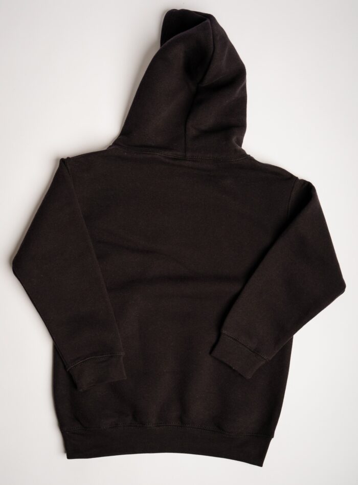 Black Heavy Blend Kids SweatShirt - Image 4