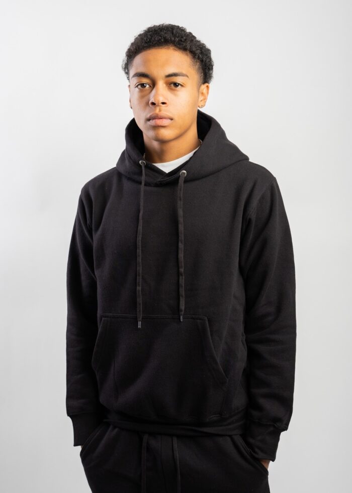 Black Heavy Blend Fleece Hooded SweatSuit