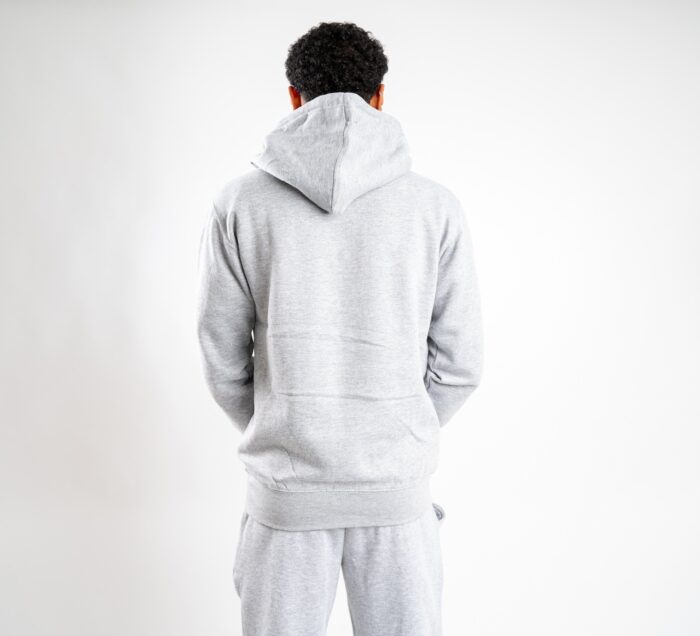 Gray Heavy Blend Fleece Sweatsuit - Image 3