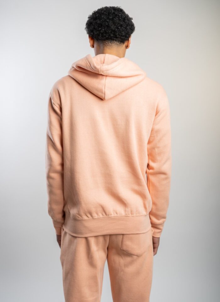 Peach Heavy Blend Fleece Sweatsuit - Image 3