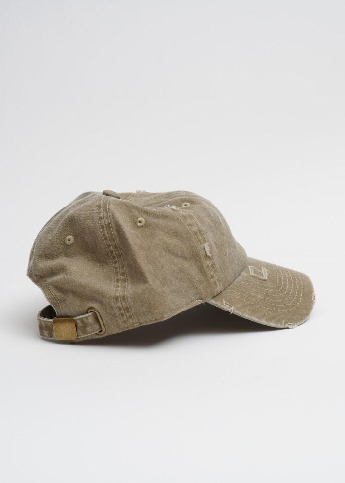 Biege Vintage  Hat - Image 3