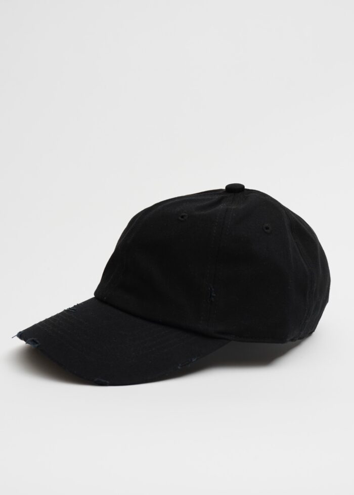 Black Vintage  Hat - Image 2