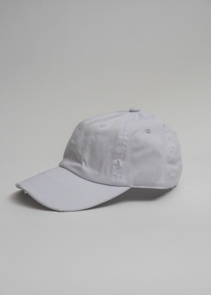 White Vintage  Hat - Image 2