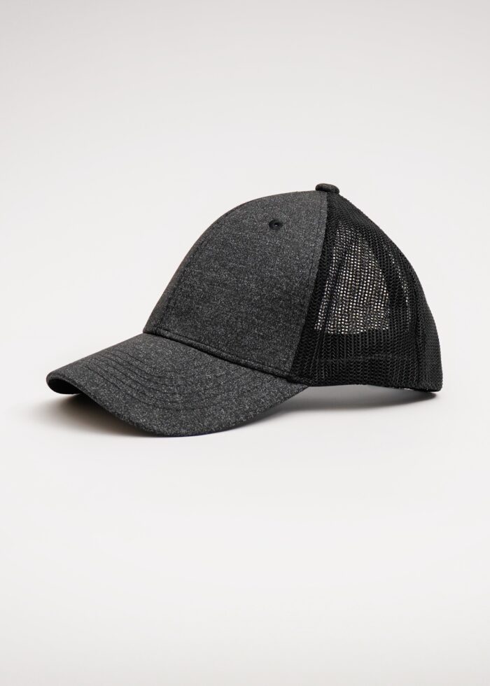 Black Trucker Hat - Image 2